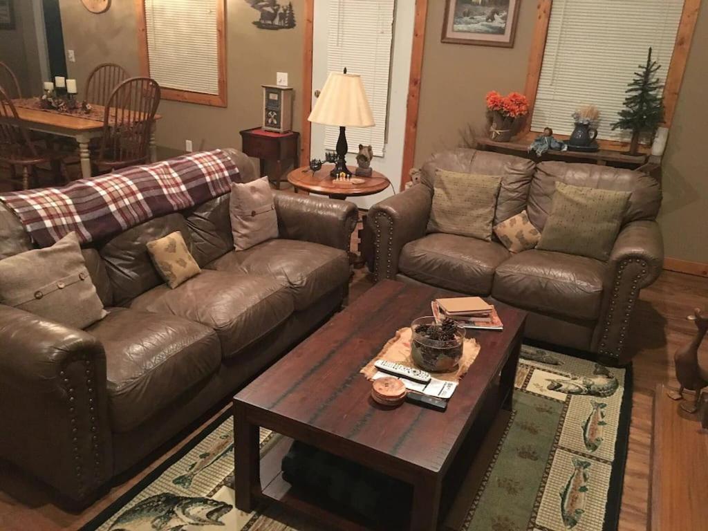 Gas Fireplace, Firepit, And Cedar Adirondack Chair *